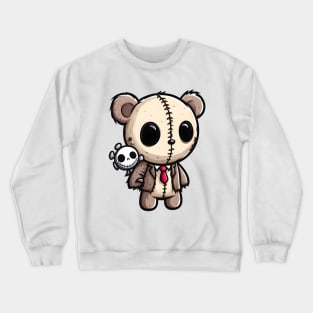 Cute  strange Halloween bear kawaii Crewneck Sweatshirt